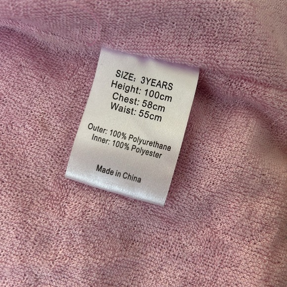 Korango girls rain coat 3T - Picture 5 of 5